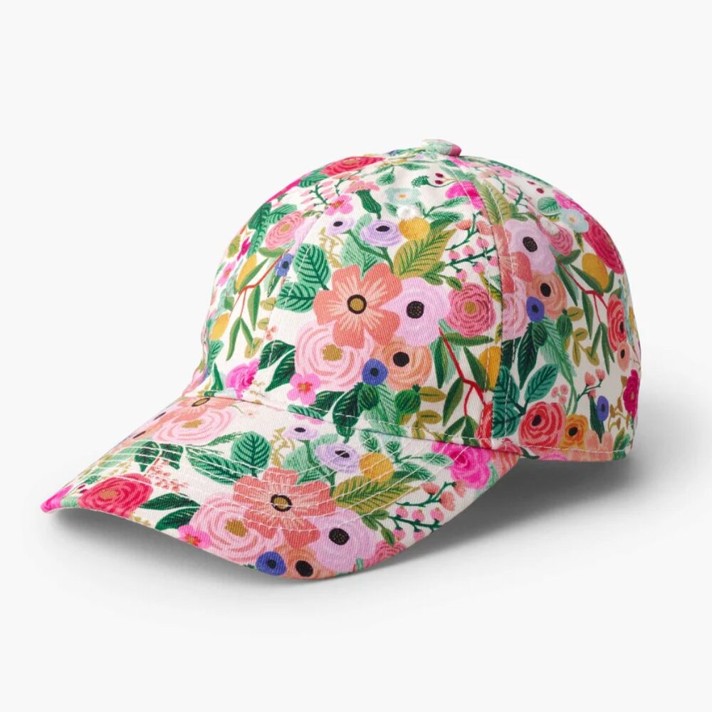 Rifle Paper Company NWT Garden Party Floral Baseball Cap
